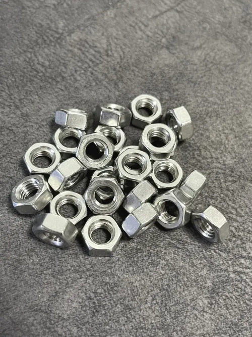 Гайка М8 нержавеющая шестигранная - 25 штук