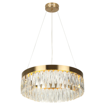 Люстра Rivoli Mary 6129-101 cветодиодная LED 28 Вт 3000 К хрусталь