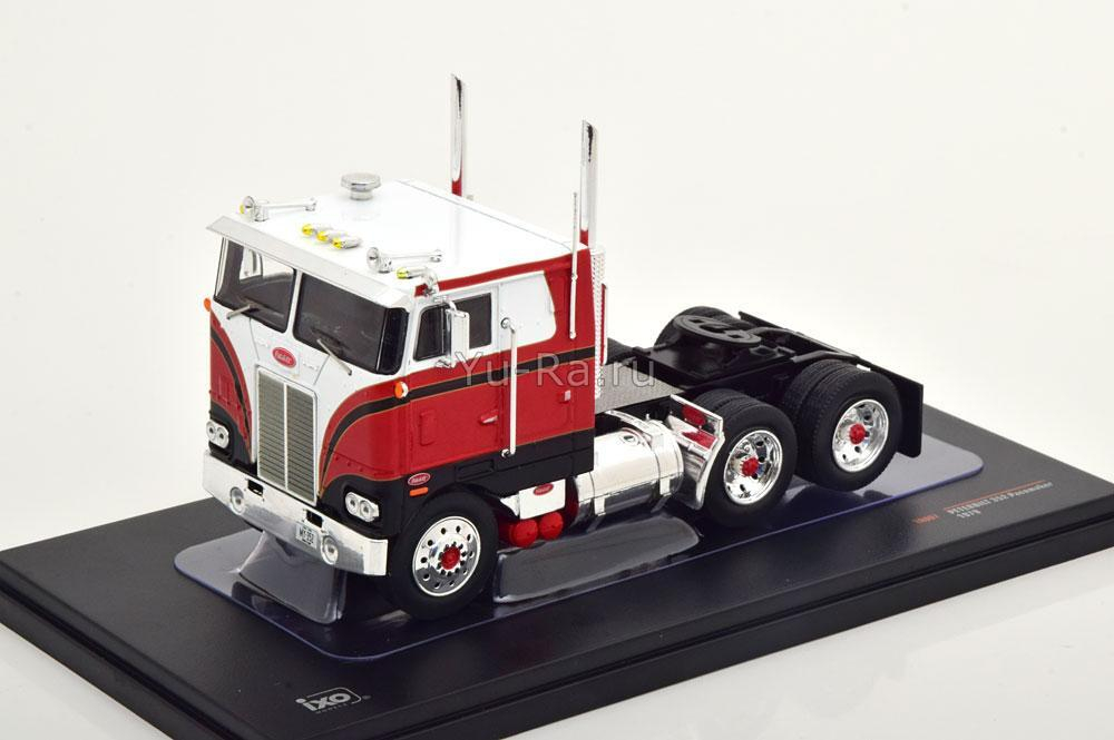 Peterbilt 352 Pacemaker 1979 седельный тягач red-white IXO 1:43