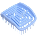 Расческа массажная компактная «Сosmo style», цвет васильковый, 9*8см, в пластиковой коробке