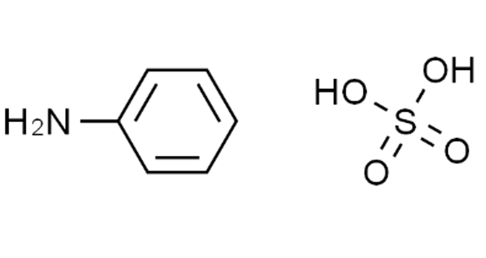 анилин сернокислый  - формула
