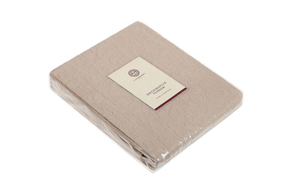 Покрывало 220х240 Luxberry Biscuit бежевое