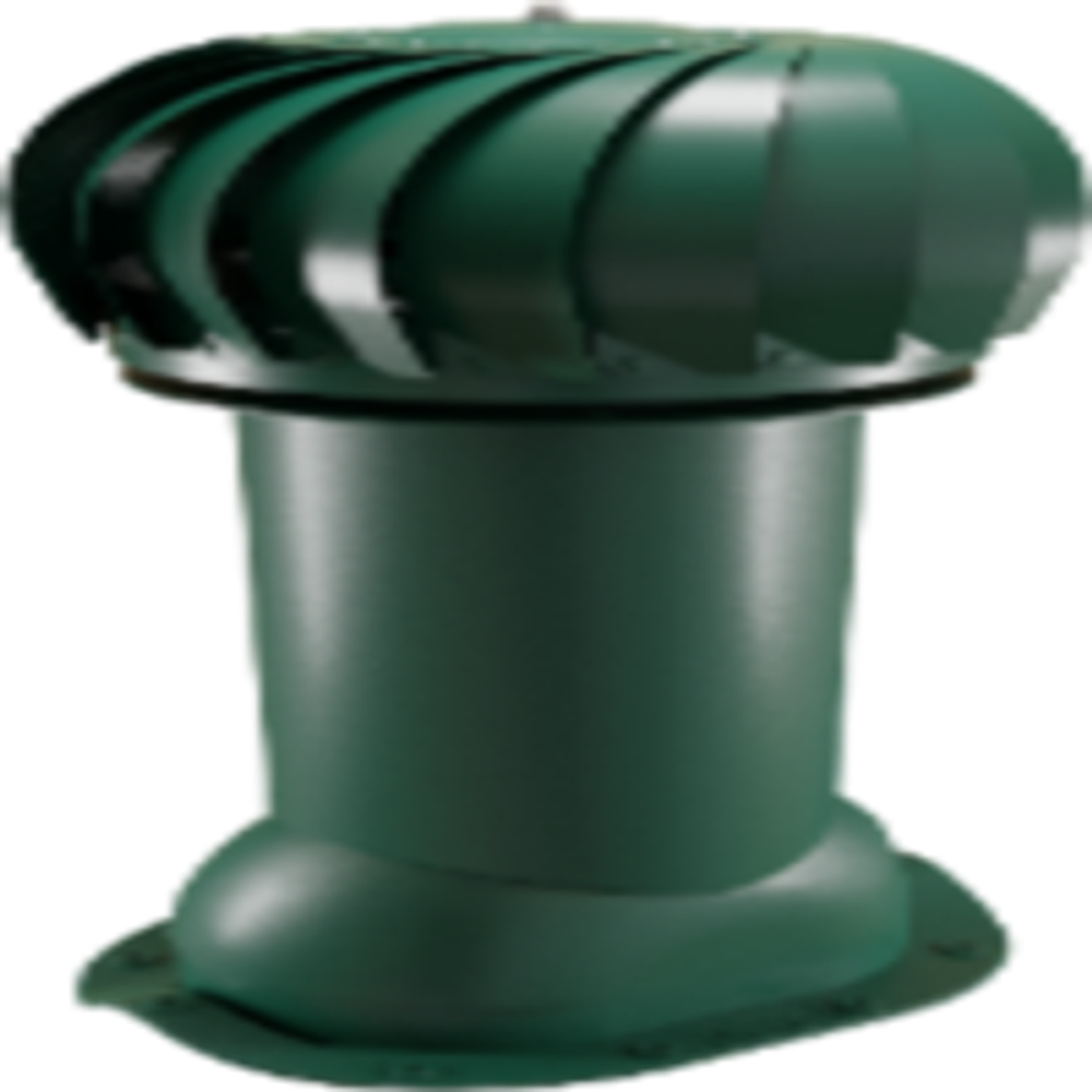 Роторная вентиляция Viotto D-110 H-550 для металлочерепицы RAL 7024 утепленная