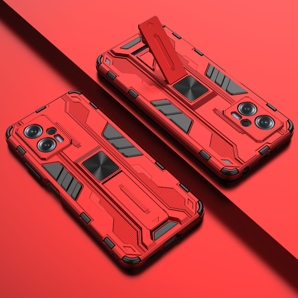 Противоударный чехол с подставкой Transformer для Poco X4 GT