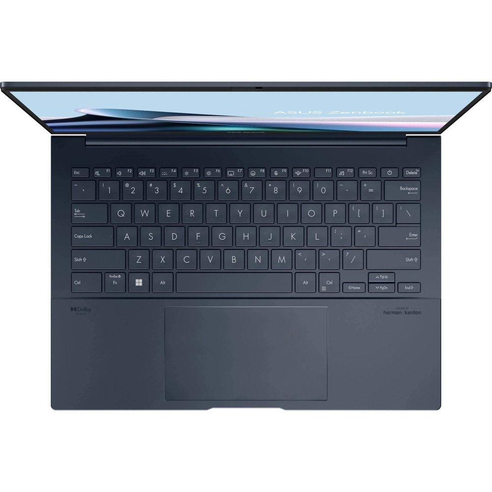 Ноутбук Asus Zenbook 14 UX3405CA-ST1336 Core Ultra 7 255H 16Gb SSD1Tb Intel Arc 140T 14" OLED 3K (2880x1800) без ОС blue WiFi BT Cam Bag (90NB14W1-M01Z50)