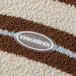 Свитер Ymkashix Soft Strips белый/кофейный