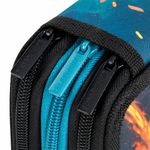 Пенал BRAUBERG, 3 отделения, полиэстер, 21х14 см, "Speed increase", 273539