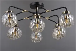 40345MD/8 MBK+AB (1) Люстра (NW)