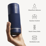 Синий мастурбатор с контролем всасывания Arcwave Pow Stroker (Цвет: синий)