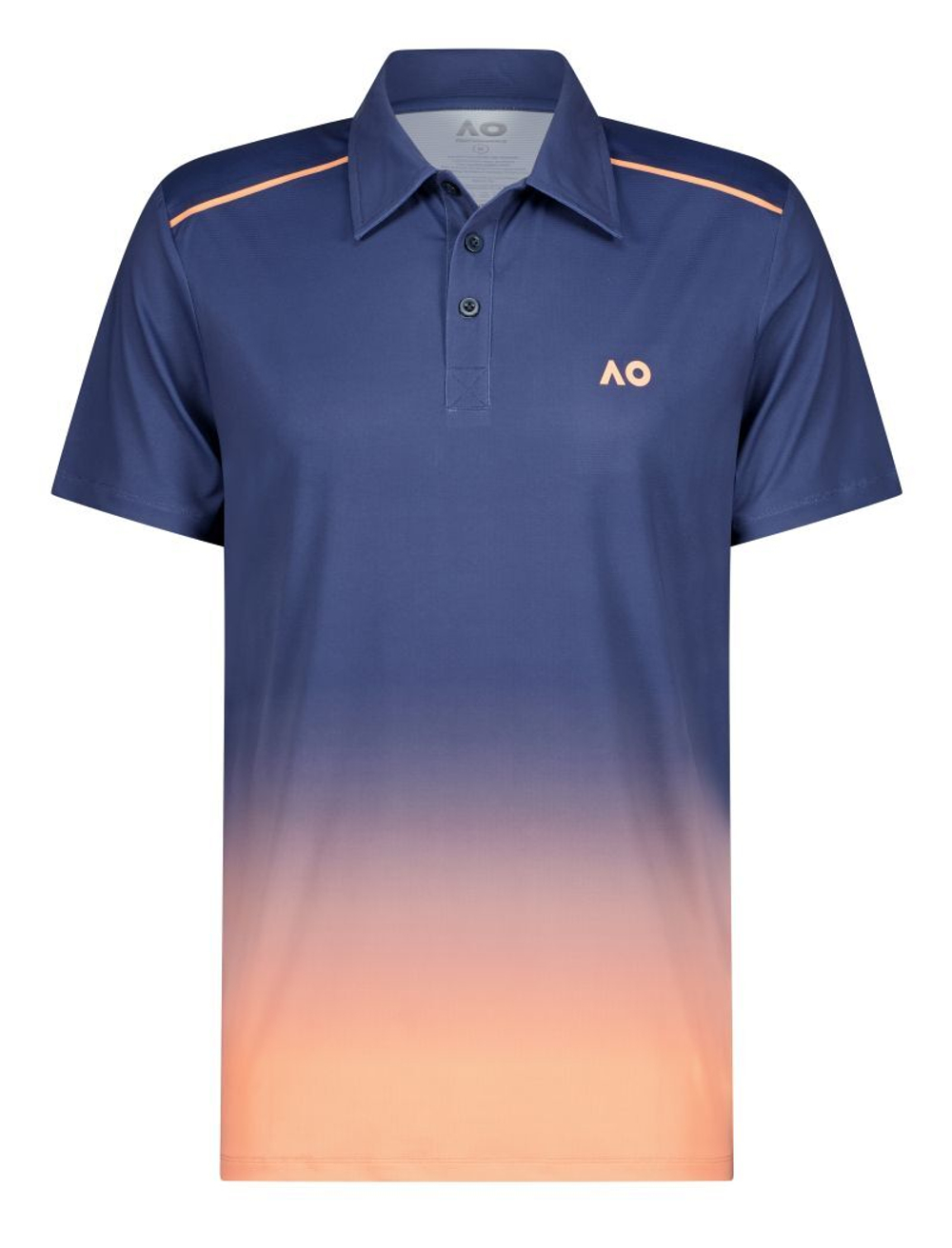 Мужское теннисное поло Australian Open Accelerate Polo - pacific ombre