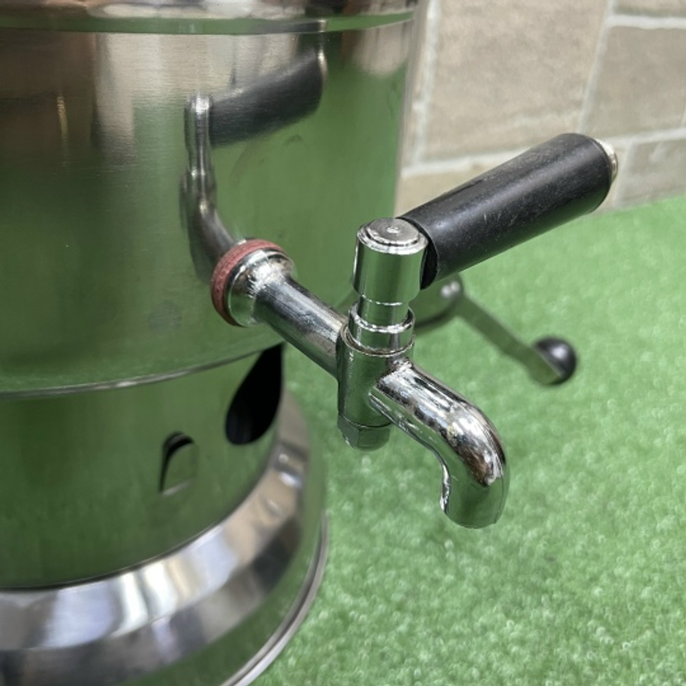 Самовар дровяной Zarifis 3.5 л (Нержавеющая сталь, Турция)