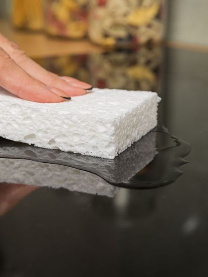 Губка кухонная из целлюлозы спрессованная