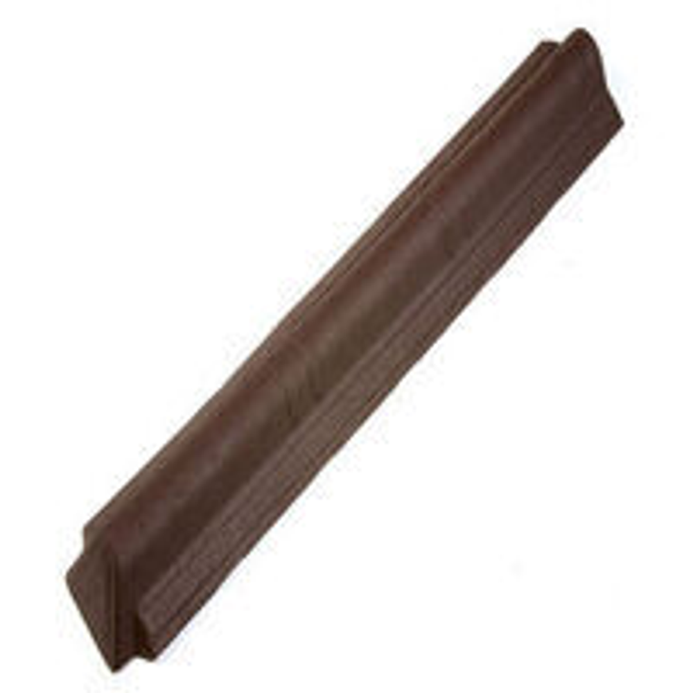 Конек торцевой Ондувилла 1060х180 коричневый 3D