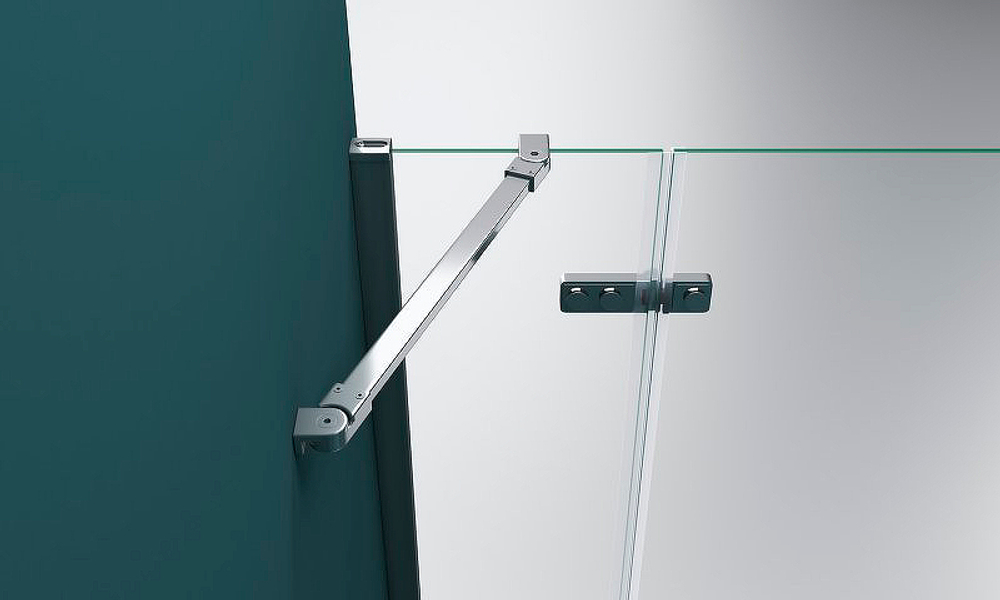 Душевой уголок BelBagno Kraft 120х90 KRAFT-AH-12-120/90-C-Cr-R профиль Хром стекло прозрачное