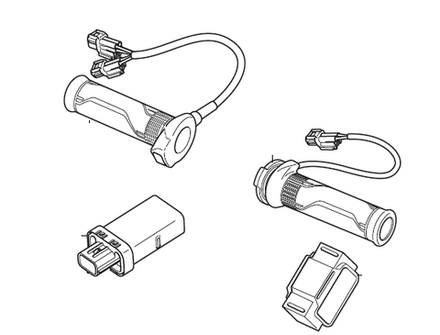 08T70-MJN-A02. Grip Heater. Honda for 22.2mm handle bar