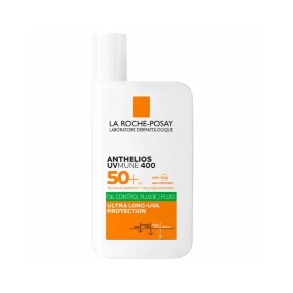 La Roche-Posay Anthelios UVMUNE 400 Oil Control Fluid Солнцезащитный матирующий флюид SPF50+, 50 мл
