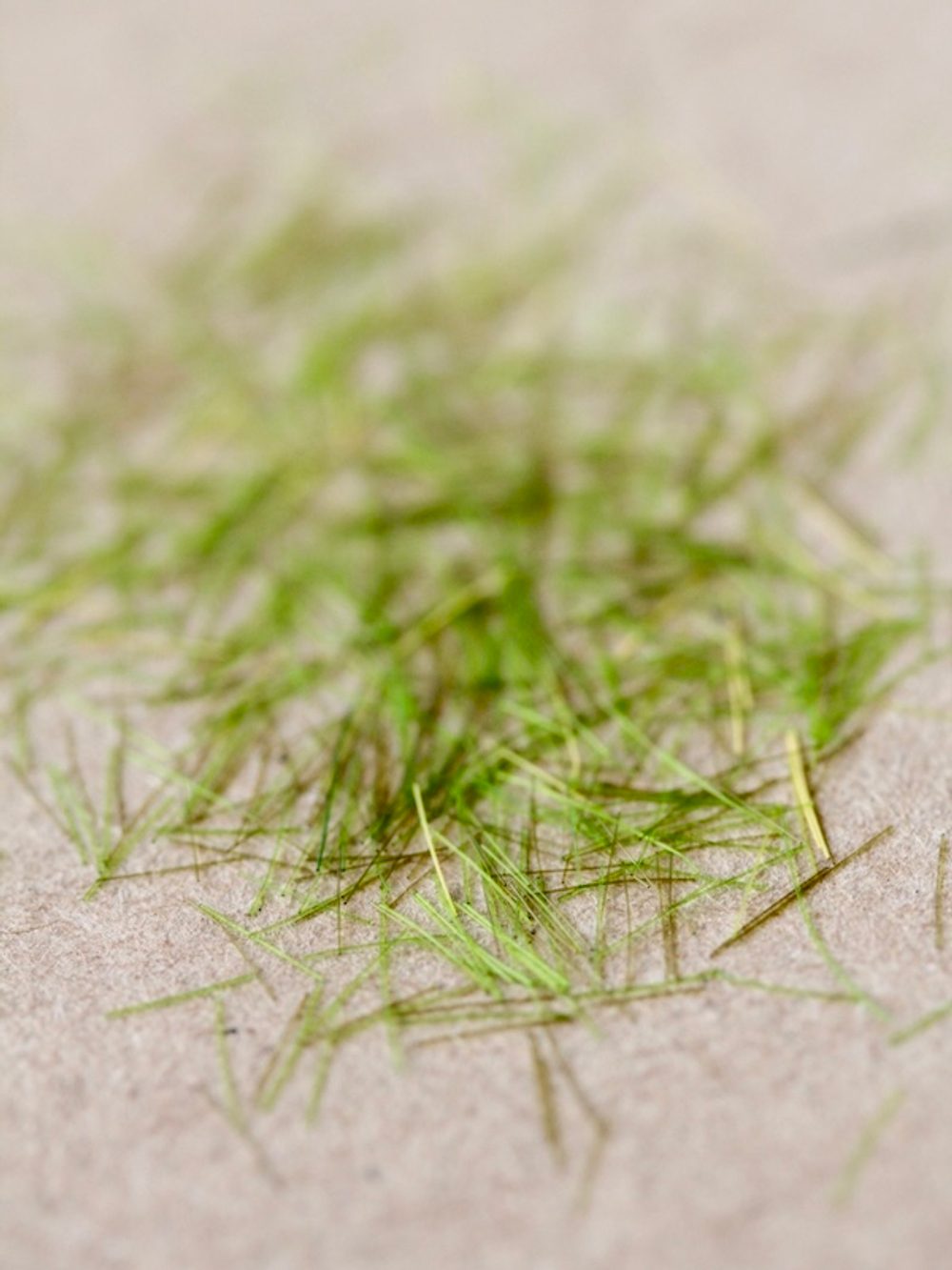 Флок зеленый ворсистый для имитации травы