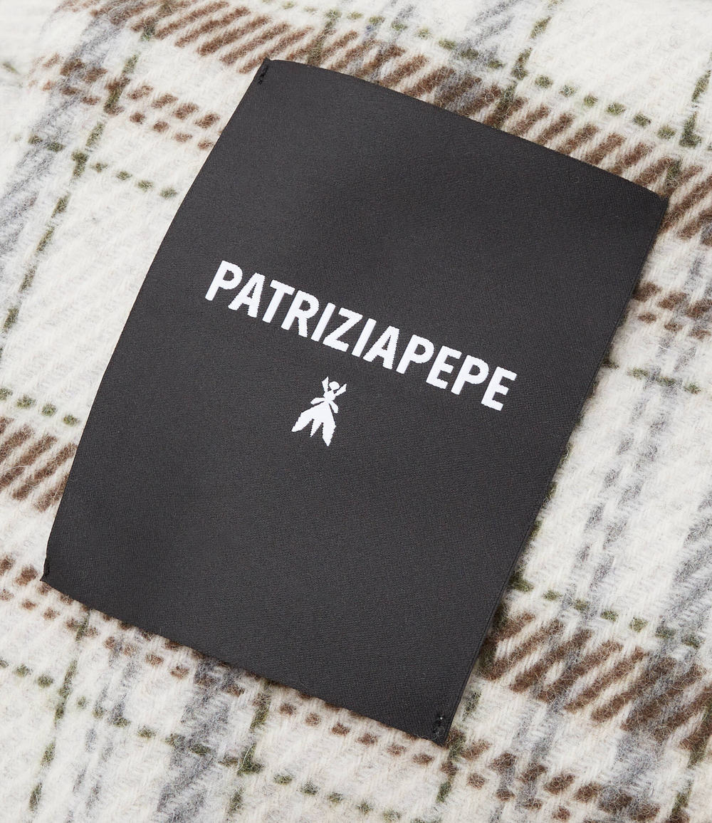 Хлопчатобумажная шаль Patrizia Pepe - серый(8F0458 A9P1)