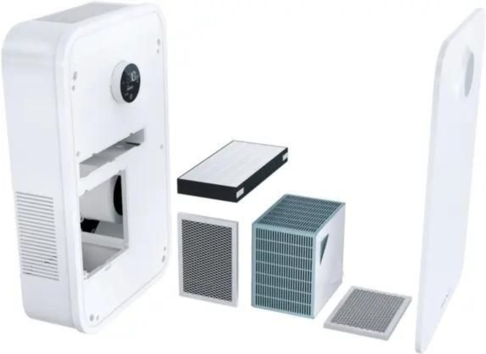 Воздухоочиститель Funai Fuji ERW-150X.P,  до 75м2,  с ионизацией, белый