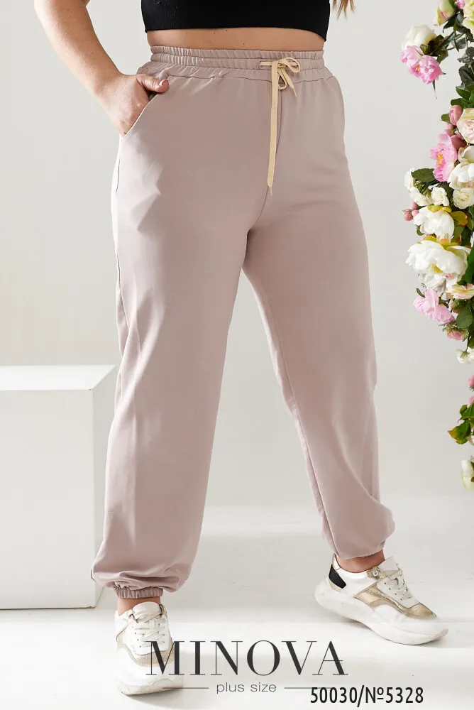 Брюки 5328-бежевый Minova