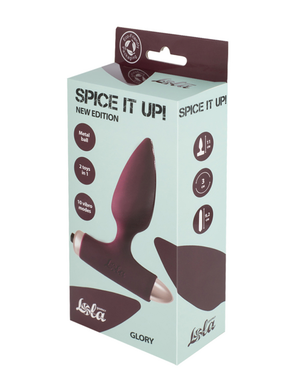 Lola games Spice it up New Edition Glory - Анальная пробка с вибрацией
