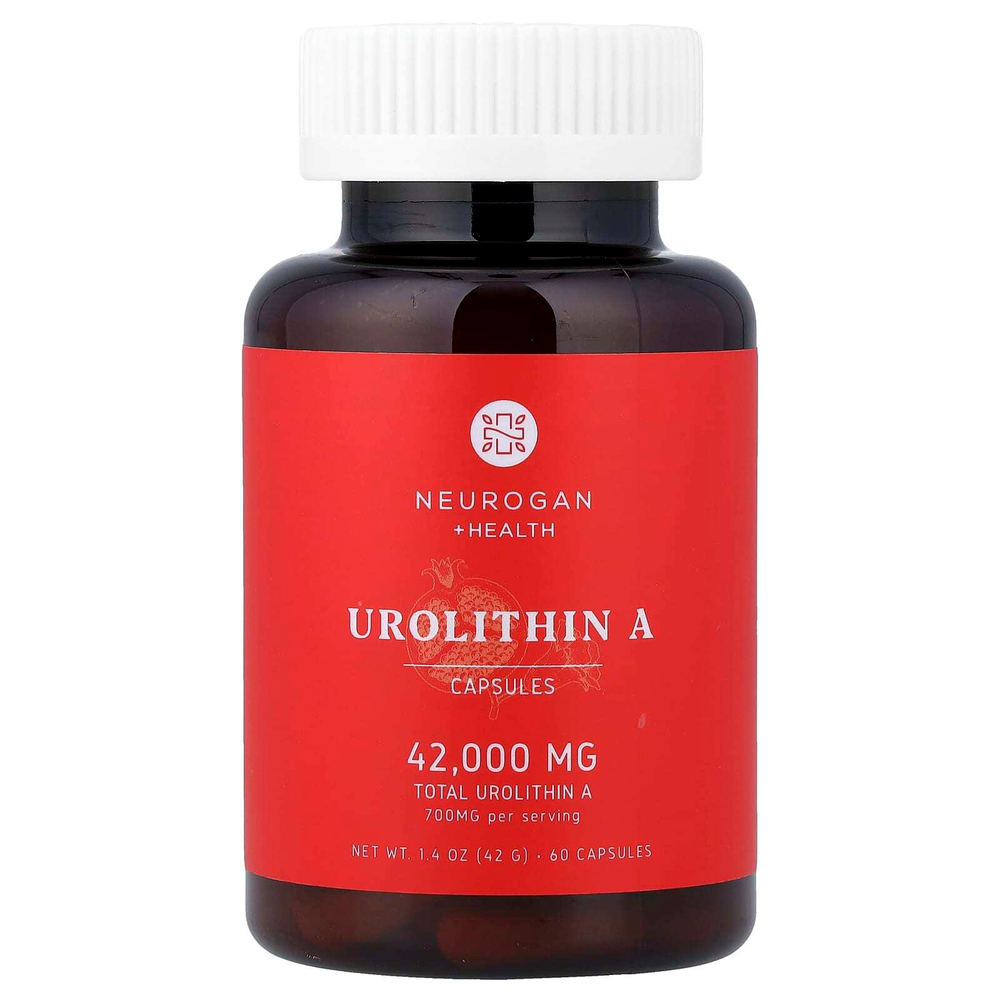 Neurogan Health, уролитин А, 700 мг, 60 капсул, 42 г (1,4 унции)