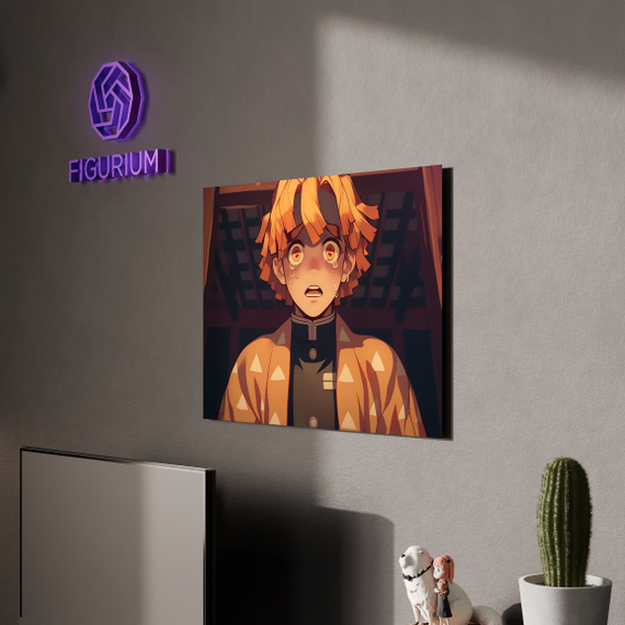Постер Zenitsu Agatsuma - Demon Slayer