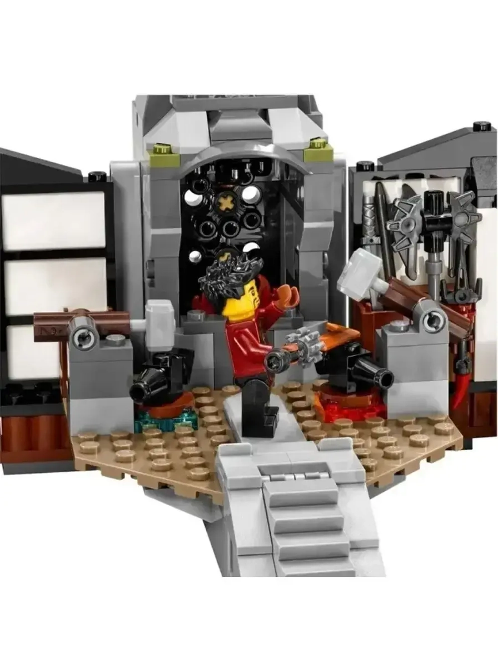 Конструктор Ниндзя Кузница Дракона 1173 детали 10584