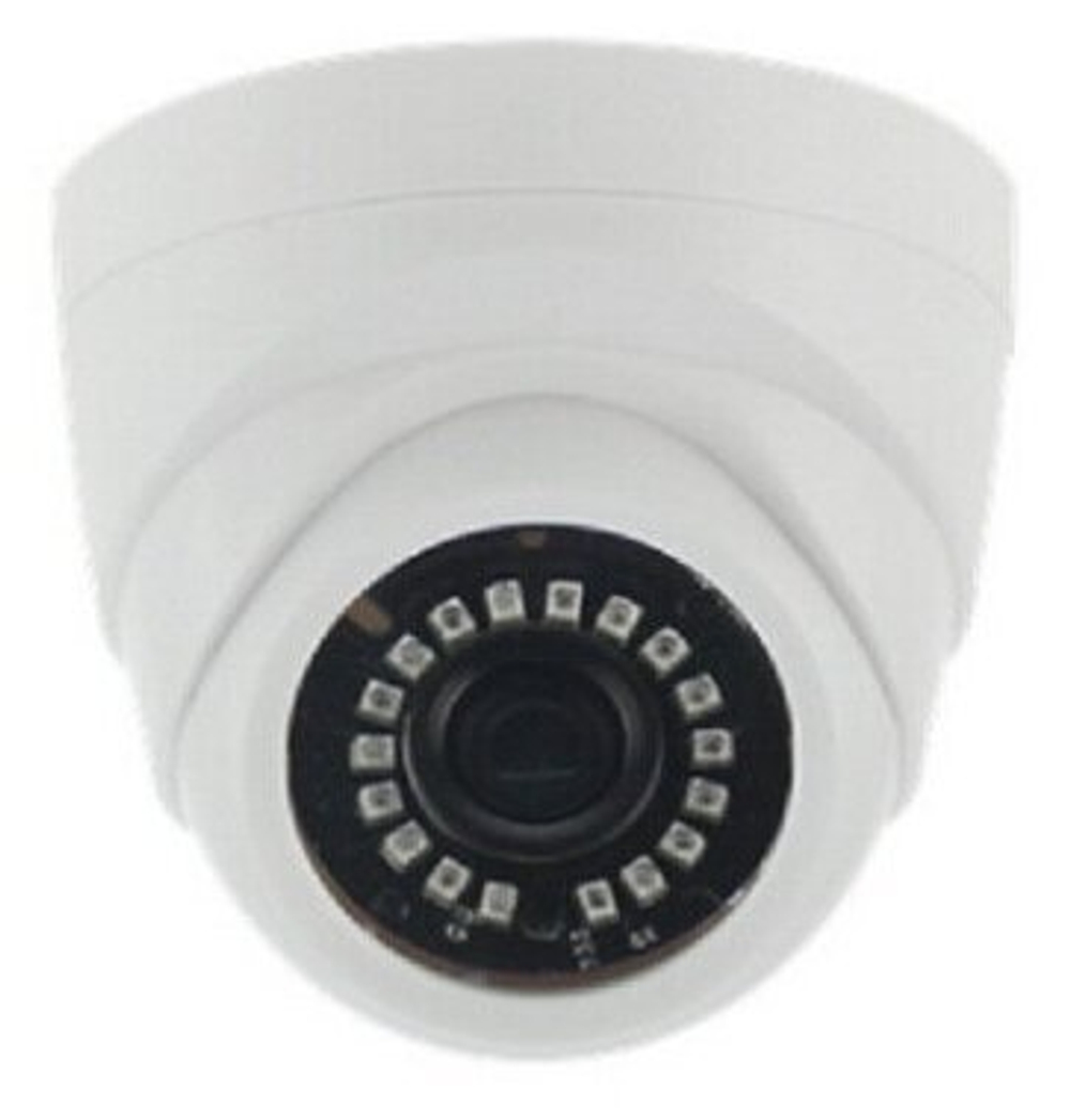 Видеокамера купольная SARMATT SR-D500F36IRH, 5MP, AHD/CVI/TVI/CVBS, ИК-подсветка 20 м