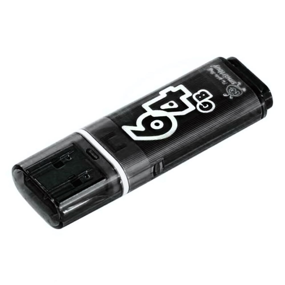 Флеш-накопитель 64 Gb Smartbuy Glossy Black