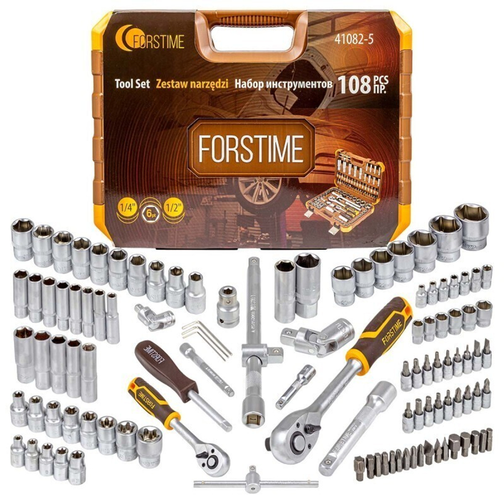 Набор инструментов 108 предметов FORSTIME