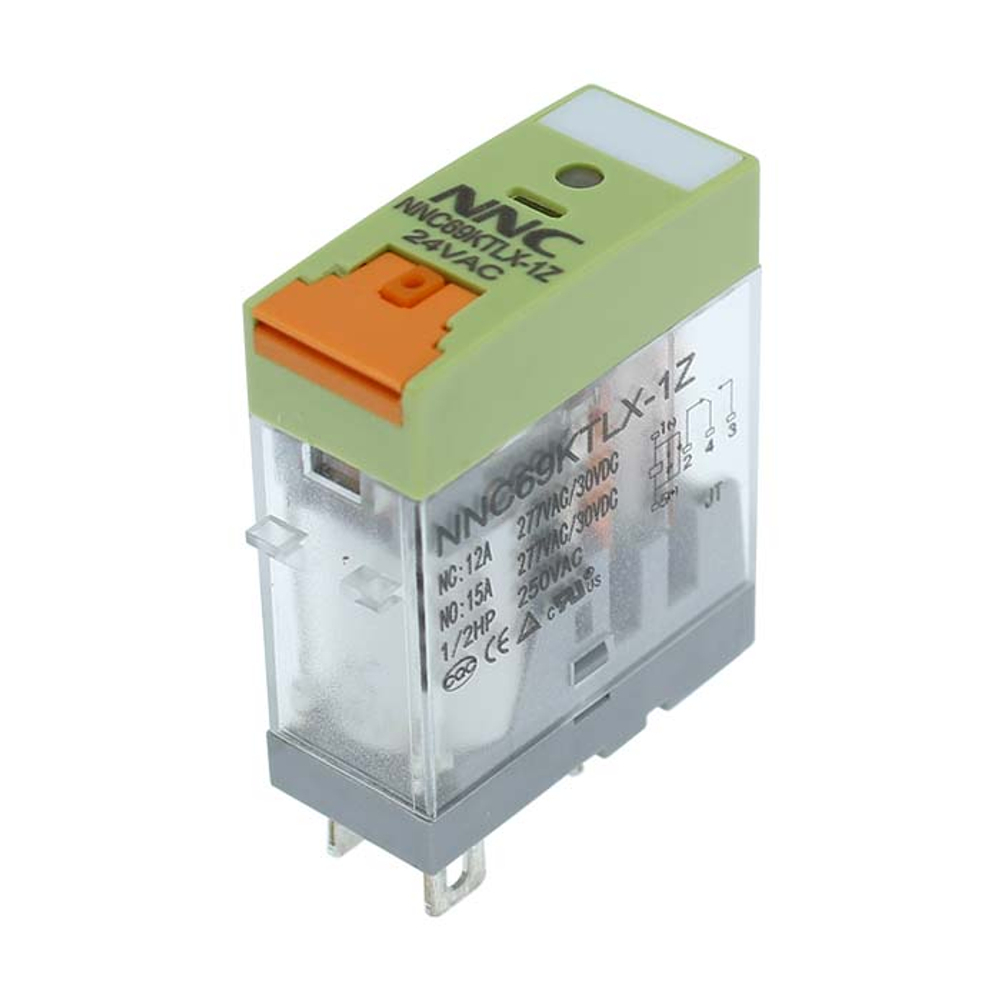 Электромагнитные реле 1 контакт, 24VAC, 15А (20 шт.)