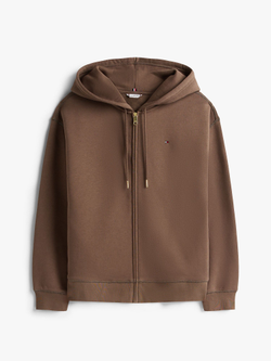 Худи на молнии Tommy Hilfiger Relaxed Fit Zip Hoodie Hot Coco