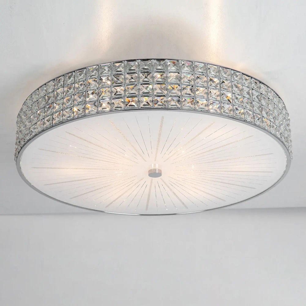 Citilux Портал CL324101 Люстра хрустальная Хром