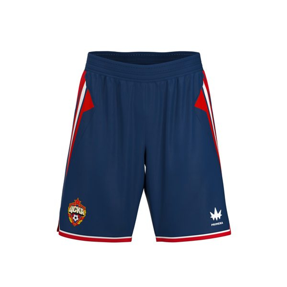 Шорты игровые детские CSKA Short Home 25/26 Y — Obsidian