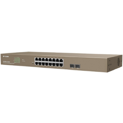 Коммутатор IP-COM G3326P-24-410W L2 Коммутатор PoE управляемый 24-Ports 10 / 100 / 1000 Base-T + 2-Ports 1000 Base-X SFP / 24-Ports PoE (PoE бюджет 370W)