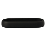 Подставка для ванных принадлежностей slim, черная, малая