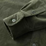 Рубашка Ymkashix Velvet HTF темно-зеленая