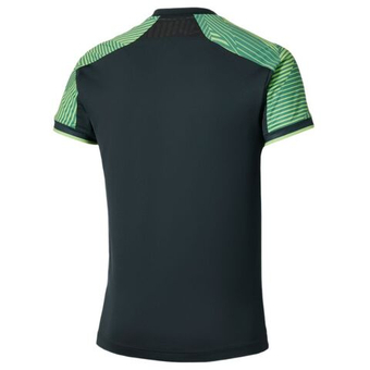 Мужская теннисная футболка Mizuno Stargazer Shadow Short-Sleeve - black
