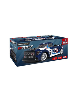 Радиоуправляемый пикап Volantex RC для дрифта синий 4WD 2.4G 1/14 RTR