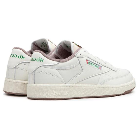 reebok CLUB C 85 VINTAGE Кроссовки для скейтбординга Низкие Топ Экрю Унисекс