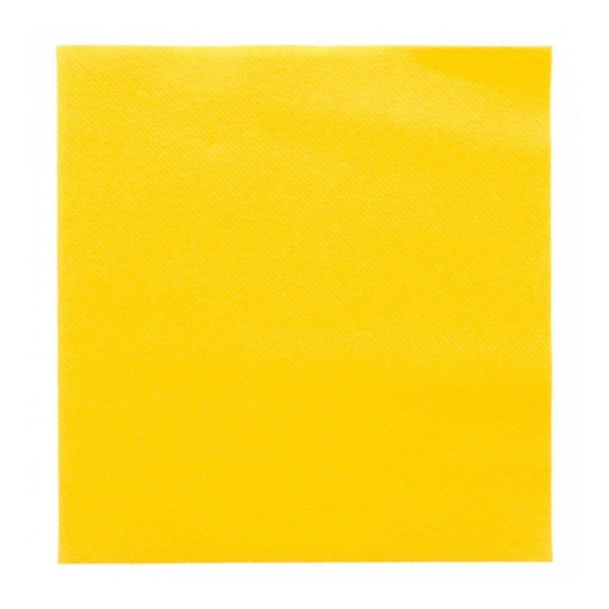 Салфетка желтая, 40*40 см, материал Airlaid, 50 шт, Garcia de PouИспания