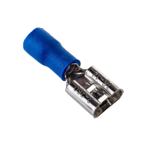 STEKKER Наконечник плоский изолир. (мама) РпИм 1,5-2,5мм2 синий  LD402-25250 10шт/упак 39366