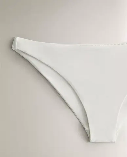 ZARA HOME КЛАССИЧЕСКИЕ БИКИНИ ПЛАВКИ, ЭКРЮ