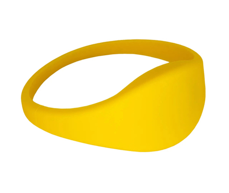 RFID браслет доступа EM-Marine “SLIM” ЖЕЛТЫЙ, диаметр 65 мм