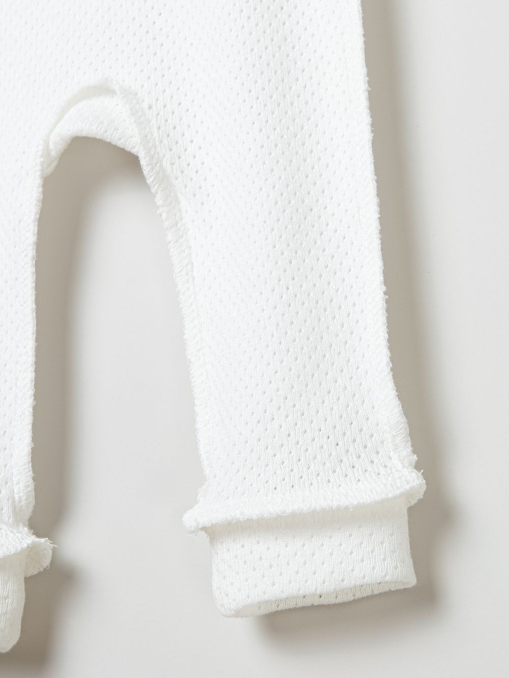 Ползунки "Молоко" из ажурного хлопка 0+