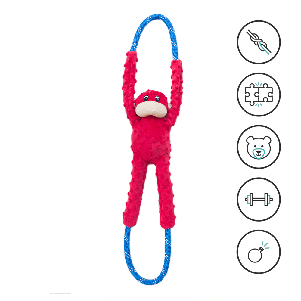 Игрушка-перетяжка RopeTugz Обезьянка ZippyPaws