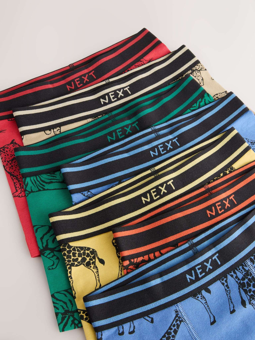 Трусы для мальчика Next E98-876, 5 шт., Желтый, Синий, Красный