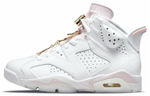 Кроссовки Jordan Air Jordan 6 Retro "Gold Hoops" (Женская размерная сетка)