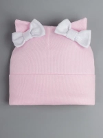 Шапка для девочки осенняя с ушками